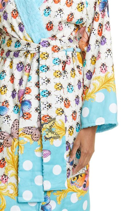 Versace Butterflies Bath Robe .